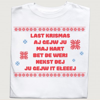 Świąteczny T-shirt – Magia Świąt w Twojej Stylizacji