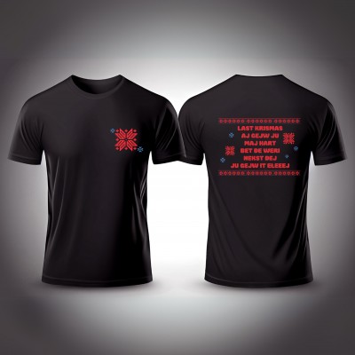 Świąteczny T-shirt – Magia Świąt w Twojej Stylizacji