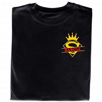 Królowa Babcia – Stylowa Koszulka z Koroną