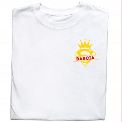 Królowa Babcia – Stylowa Koszulka z Koroną