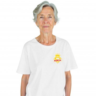 Królowa Babcia – Stylowa Koszulka z Koroną