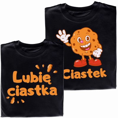 Koszulki dla Par – Ciastek & Lubię Ciastka