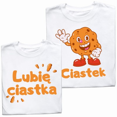 Koszulki dla Par – Ciastek & Lubię Ciastka