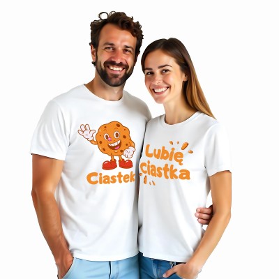 Koszulki dla Par – Ciastek & Lubię Ciastka