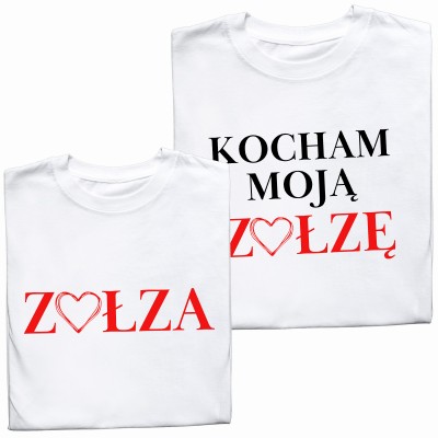 Koszulki dla Par – Kocham moją Zołzę