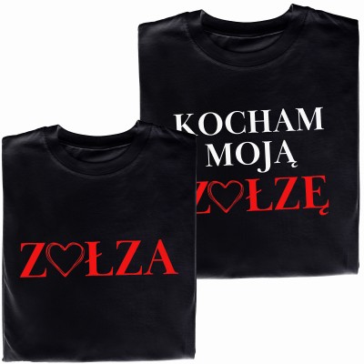 Koszulki dla Par – Kocham moją Zołzę