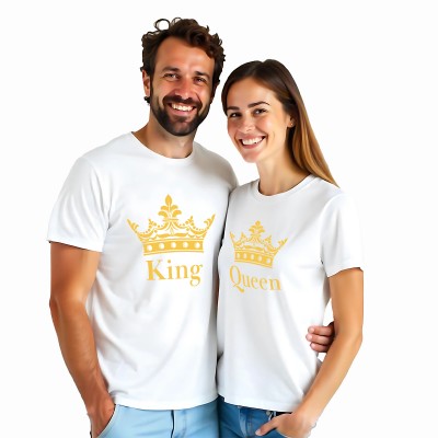 Zestaw koszulek dla par Queen & King ❤️