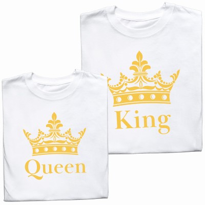 Zestaw koszulek dla par Queen & King ❤️