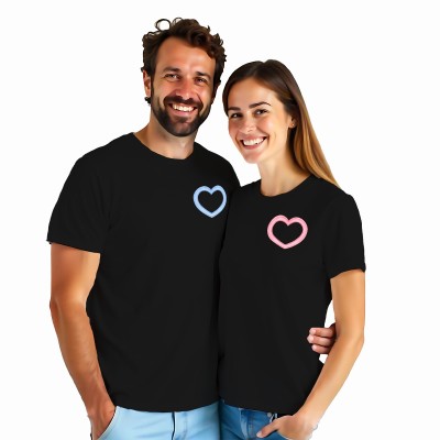 Zestaw T-Shirtów dla Pary – I MY GIRLFRIEND & I MY BOYFRIEND