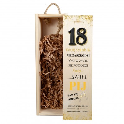 Skrzynka na butelkę – 18...