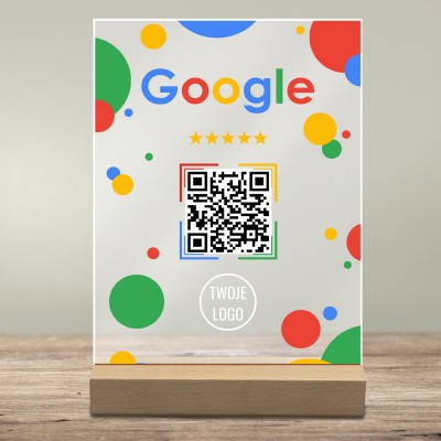 Tabliczka Akrylowa z QR – Zadbaj o Swoją Reputację Online