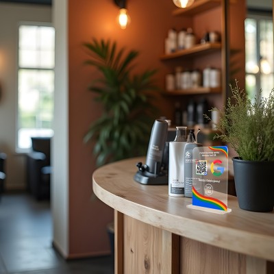 Nowoczesna Tabliczka QR – Zbieraj Opinie w Google