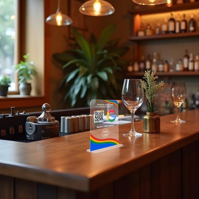 Nowoczesna Tabliczka QR – Zbieraj Opinie w Google