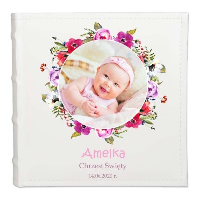 Personalizowany album - prezent na chrzest