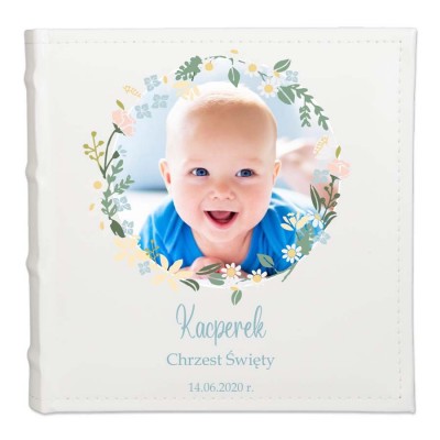 Personalizowany album - prezent na chrzest