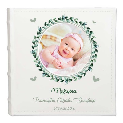 Personalizowany album - prezent na chrzest