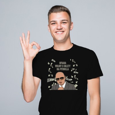 Koszulka Mem Pitbull – Kultowy Hit Internetu dla Fanów Humoru