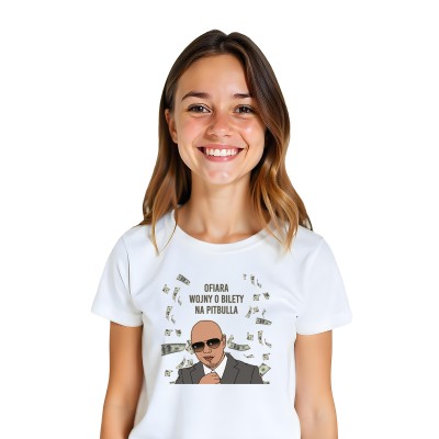 Koszulka Mem Pitbull – Kultowy Hit Internetu dla Fanów Humoru