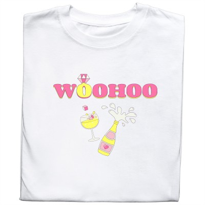 Koszulka „WOOHOO” – Idealna na Wieczór Panieński!