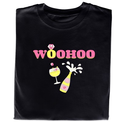 Koszulka „WOOHOO” – Idealna na Wieczór Panieński!