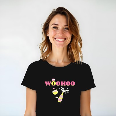 Koszulka „WOOHOO” – Idealna na Wieczór Panieński!