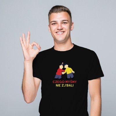 Koszulka „Czego Myśmy Nie Zj*bali” – Prezent dla Majsterkowicza!