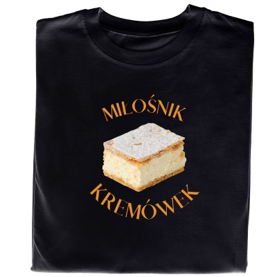 Koszulka „Miłośnik Kremówek” – Słodki Humor na Co Dzień!