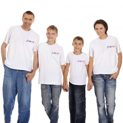 Komplet koszulek „Family” – stylowy zestaw dla całej rodziny!