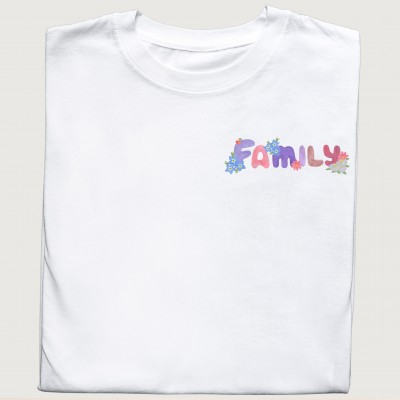 Komplet koszulek „Family” – stylowy zestaw dla całej rodziny!