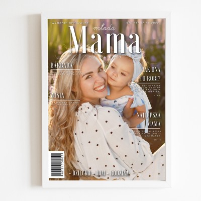 Okładka Magazynu MŁODA MAMA – Wyjątkowy Prezent dla Mamy