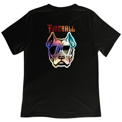 Koszulka „FIREBALL” – Wybuchowy styl na co dzień!