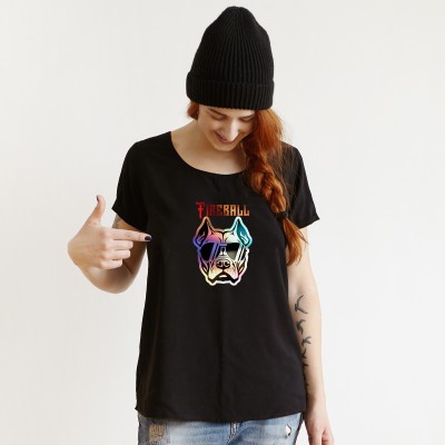 Koszulka „FIREBALL” – Wybuchowy styl na co dzień!