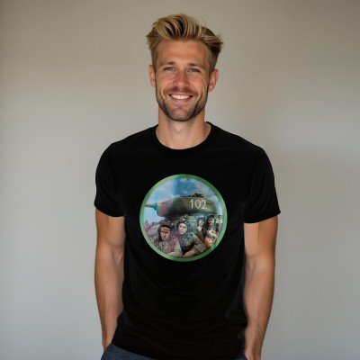 Koszulka z nadrukiem – Czterej pancerni i pies