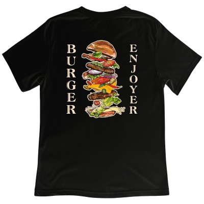 Koszulka BURGER ENJOYER – Dla Prawdziwych Fanów Burgerów