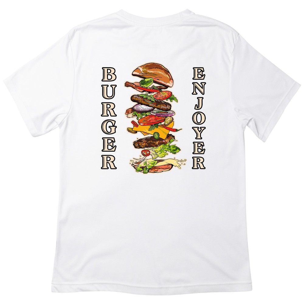 Koszulka BURGER ENJOYER – Dla Prawdziwych Fanów Burgerów