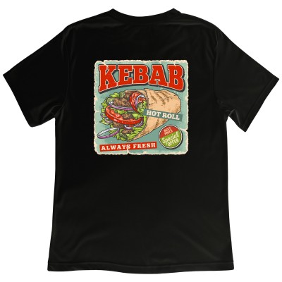 Koszulka z nadrukiem KEBAB – Klasyk Smaku