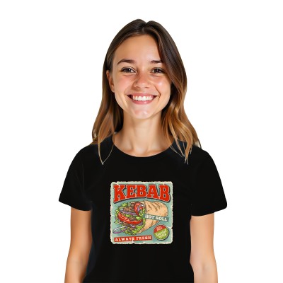 Koszulka z nadrukiem KEBAB – Klasyk Smaku