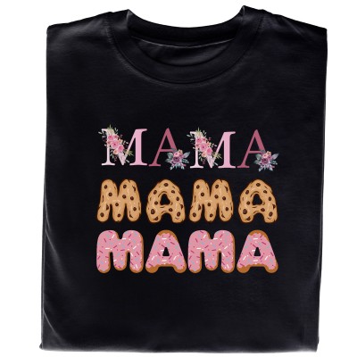 Koszulka z napisem „MAMA” – Prosto, dumnie, z sercem
