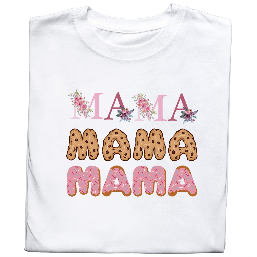 Koszulka z napisem „MAMA” – Prosto, dumnie, z sercem