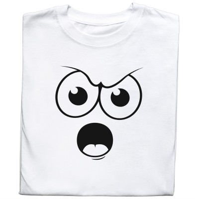 Koszulka z nadrukiem śmiesznej minki – styl i humor w jednym