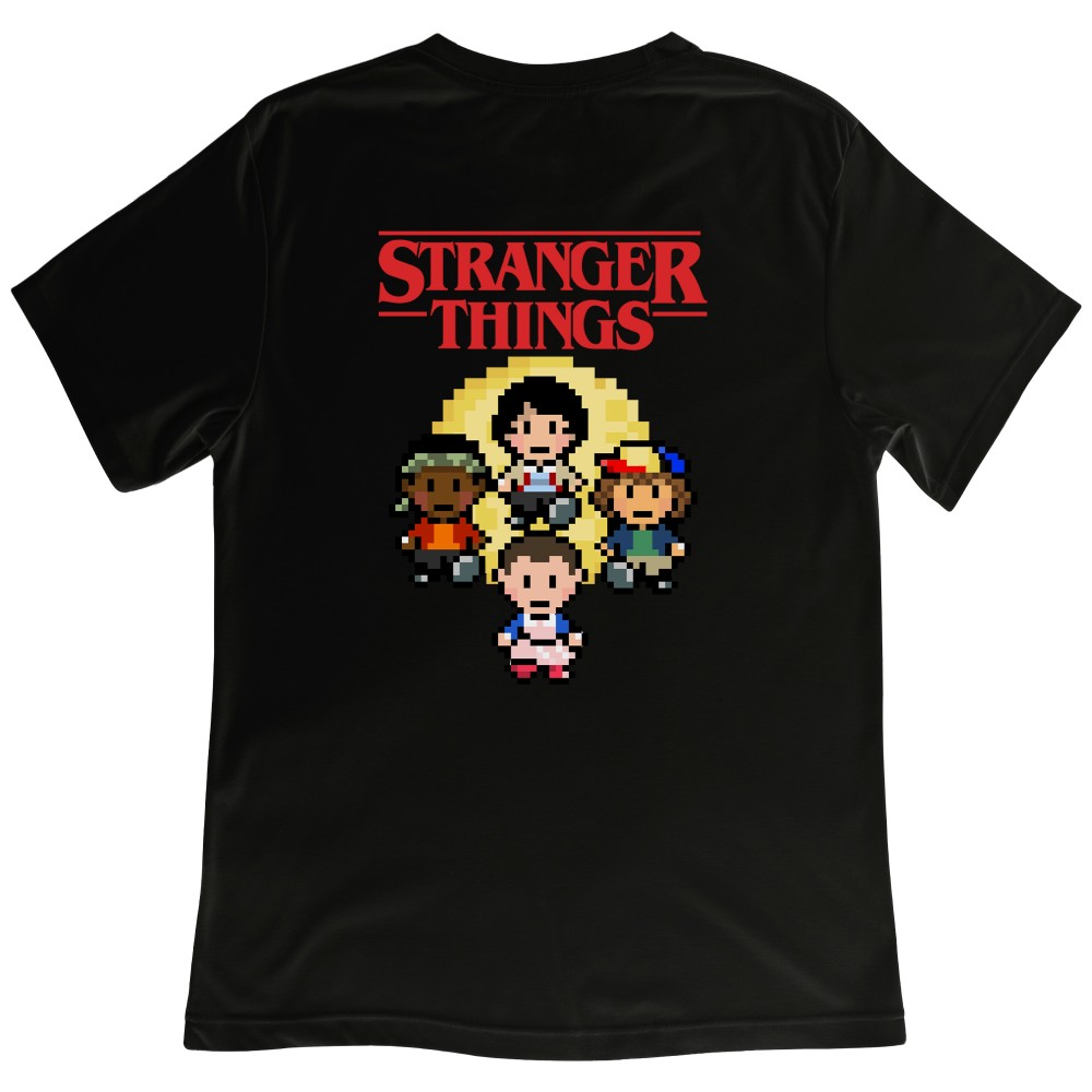Koszulka z nadrukiem Stranger Things – Styl retro i klimat Hawkins