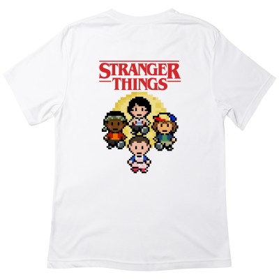 Koszulka z nadrukiem Stranger Things – Styl retro i klimat Hawkins