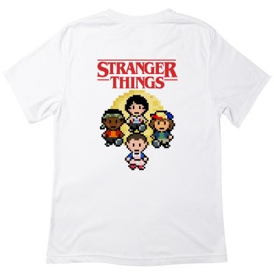 Koszulka z nadrukiem Stranger Things – Styl retro i klimat Hawkins
