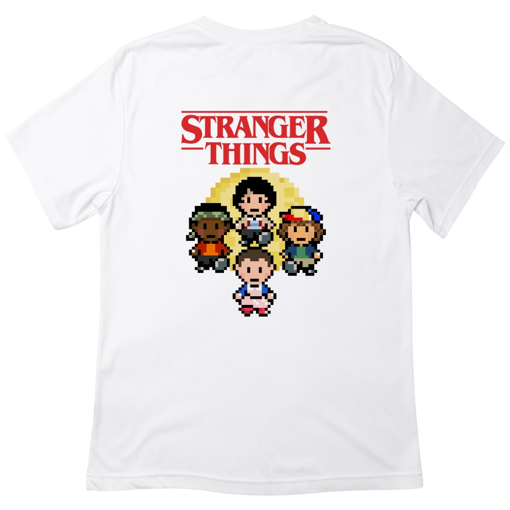 Koszulka z nadrukiem Stranger Things – Styl retro i klimat Hawkins