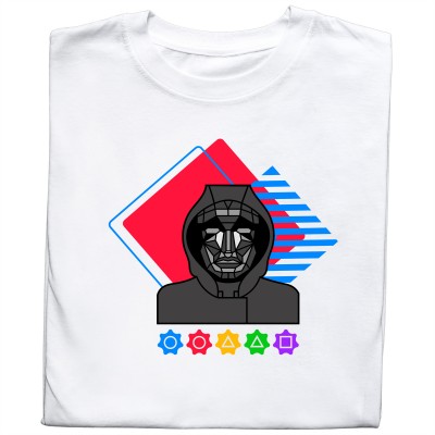 Koszulka Squid Game – T-shirt z nadrukiem inspirowanym hitem Netflixa