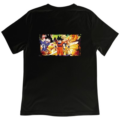 Koszulka z nadrukiem Dragon Ball – energia Saiyanina