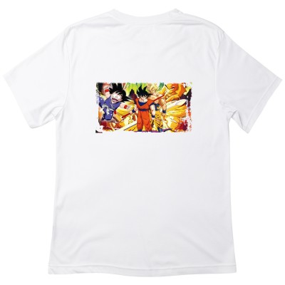 Koszulka z nadrukiem Dragon Ball – energia Saiyanina