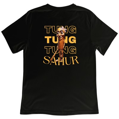 Koszulka z nadrukiem "Tung Tung Tung Sahur" – kultowy vibe ramadanu