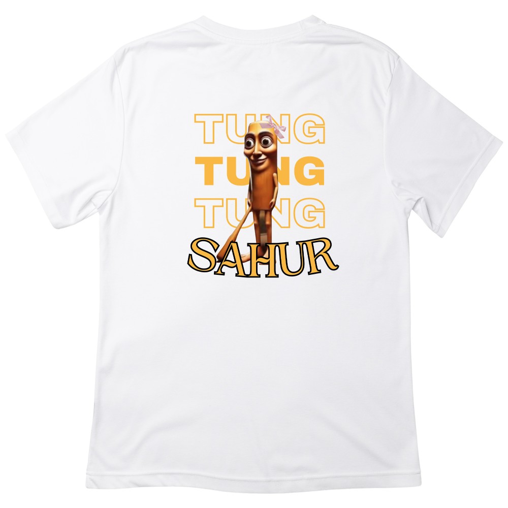 Koszulka z nadrukiem "Tung Tung Tung Sahur" – kultowy vibe ramadanu