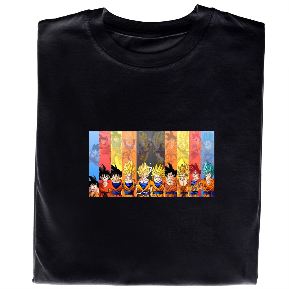 Koszulka z nadrukiem Dragon Ball – pokaż swoją moc